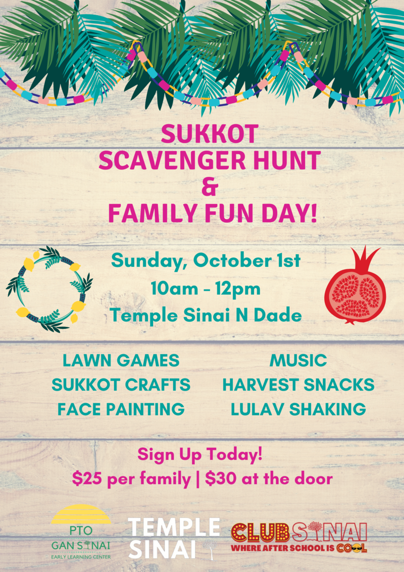 Banner Image for Sukkot Scavenger Hunt & Family Fun Day