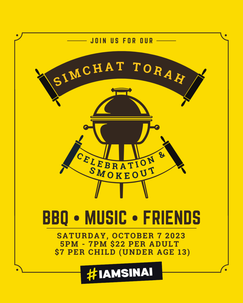 Banner Image for Simchat Torah Celebration & Smokeout 2023