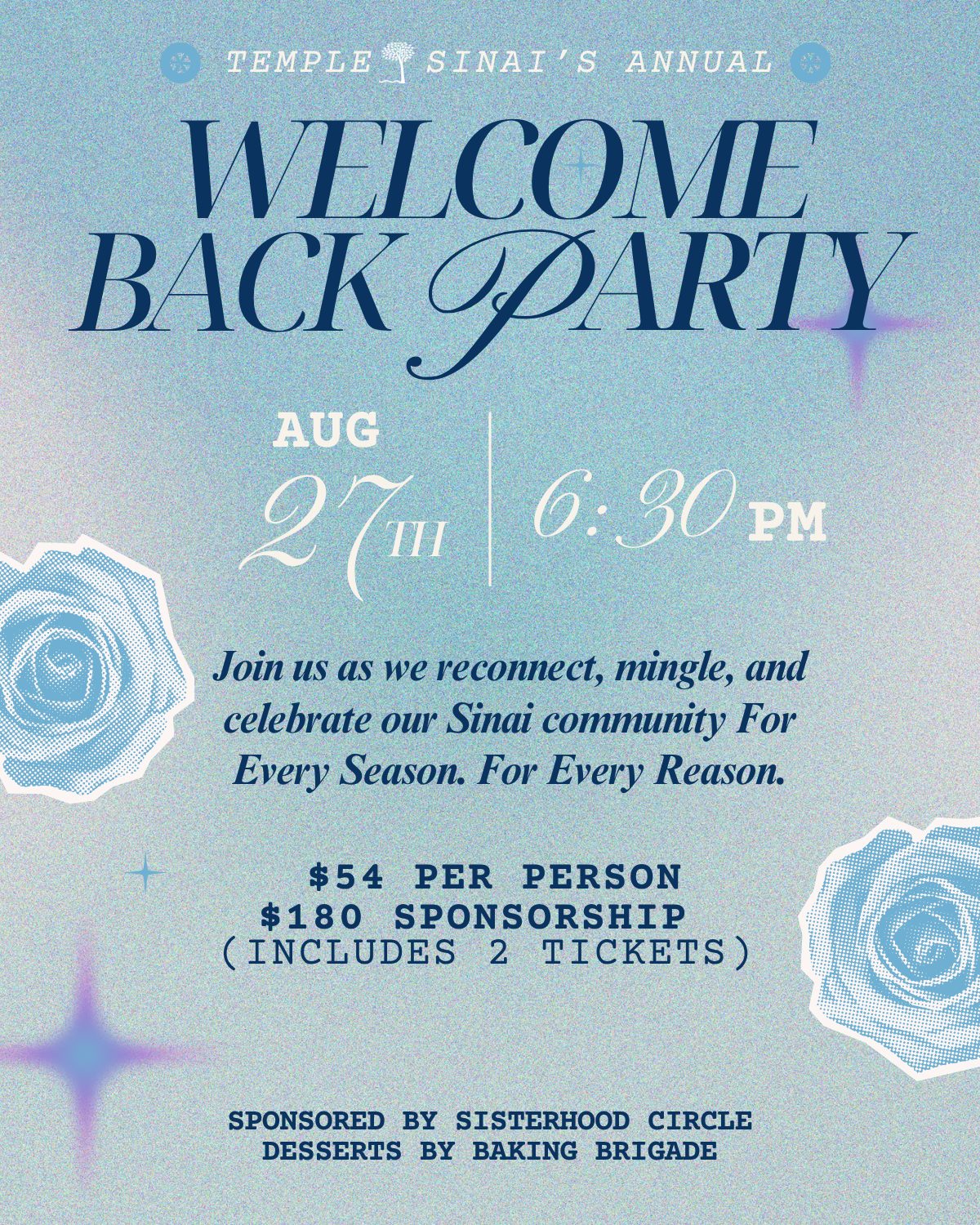Welcome Back Party